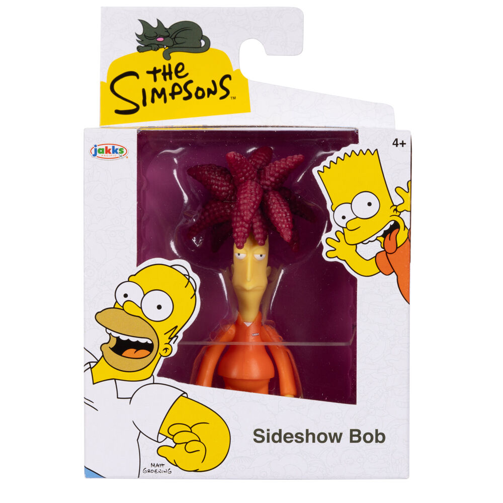 Lisa Simpson en figurine 6cm jouant de son saxophone