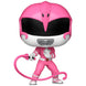 Figurine Funko POP Pink Ranger Mighty Morphin Power Rangers en vinyle de 9 cm dans sa boîte cadeau officielle