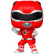 Figurine Funko POP Red Ranger Mighty Morphin Power Rangers en vinyle de 9cm dans sa boîte cadeau