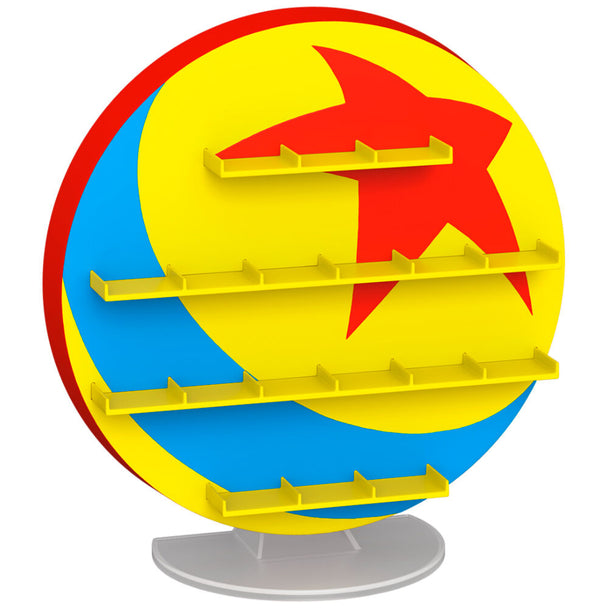 Display Bitty POP Pixar Ball FUNKO en boîtier acrylique rigide avec figurines vinyl de 2,3 cm exposées