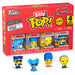 Zoom sur la figurine rare Bitty POP Itchy des Simpsons avec détails précis et finition brillante