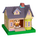 Figurine Bitty POP FUNKO de Russel du film Disney Pixar UP avec sa maison volante dans un boîtier acrylique transparent
