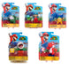 Figurine articulée Super Mario Bros de 10 cm en position dynamique avec couleurs vives