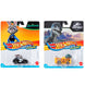 Vue latérale d'une voiture Hot Wheels Racerverse avec peinture et finitions soignées