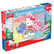 Puzzle Hello Kitty Ravensburger 2x24 pièces, image du puzzle terminé montrant Hello Kitty dans un décor coloré, idéal pour les enfants.