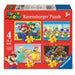 Image du puzzle Super Mario Bros Ravensburger avec 12 pièces colorées et personnages emblématiques