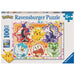 Boîte du puzzle Pokémon XXL 100 pièces par Ravensburger, illustrant les personnages emblématiques pour enfants dès 6 ans