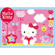 Boîte du puzzle Hello Kitty RAVENSBURGER indiquant les formats 12, 16, 20 et 24 pièces