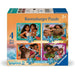Puzzle Disney Vaiana 2 avec 12 pièces colorées et thème océanique pour enfants dès 3 ans