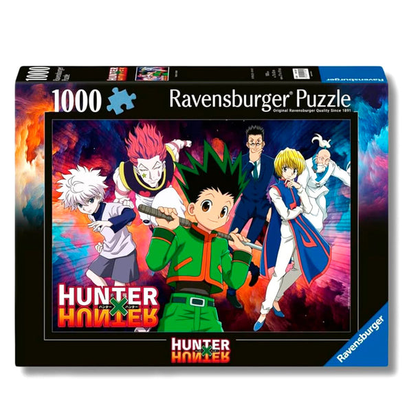 Puzzle Hunter x Hunter 1000 pièces RAVENSBURGER avec illustration colorée de personnages de la série anime