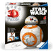 Modèle finalisé du puzzle 3D BB-8 Star Wars signé RAVENSBURGER, présenté sur fond blanc