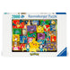Puzzle Pokémon 2000 pièces RAVENSBURGER avec illustration colorée de plusieurs personnages Pokémon, dimensions 98x75 cm