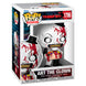 Détail de la figurine Funko POP Terrifier Art the Clown montrant les couleurs et les finitions soignées