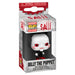 Porte-clés FUNKO Pocket POP Saw Billy the Puppet avec détails précis du personnage sur fond blanc