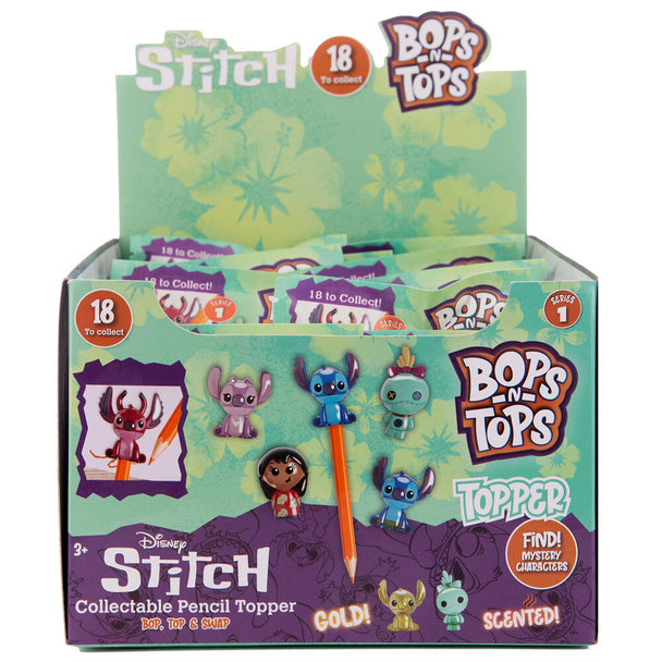 Enveloppe Disney Stitch avec topper 3D surprise modèle bleu vif et détails colorés