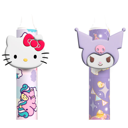 Stylo effaçable Hello Kitty Kuromi signé CYP BRANDS présenté en gros plan