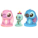 Accessoires du kit Disney Stitch : 10 pots de peinture colorée et un pinceau pour décorer les figurines