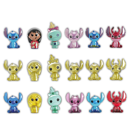 Packaging officiel CYP BRANDS des toppers 3D surprise Disney Stitch en enveloppes