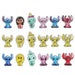 Packaging officiel CYP BRANDS des toppers 3D surprise Disney Stitch en enveloppes