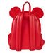 Vue latérale du sac à dos Loungefly Disney Mickey montrant les bretelles réglables confortables