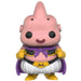 Vue rapprochée de la figurine Majin Buu Funko POP avec détails précis du personnage emblématique