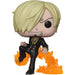 Détail de la figurine Funko POP Sanji montrant ses vêtements et son expression caractéristique