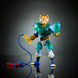 Vue latérale de la figurine Tygra Masters of the Universe Origins par MATTEL