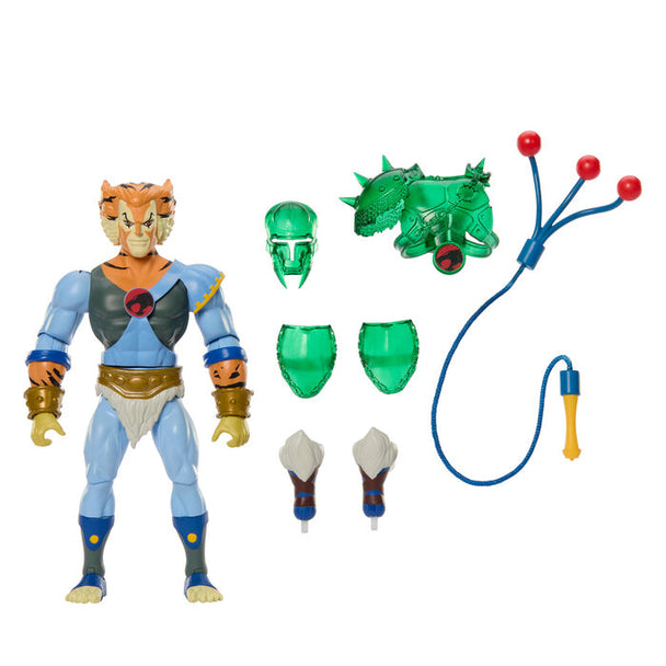 Figurine Tygra Thundercats de face avec détails précis et couleurs vives