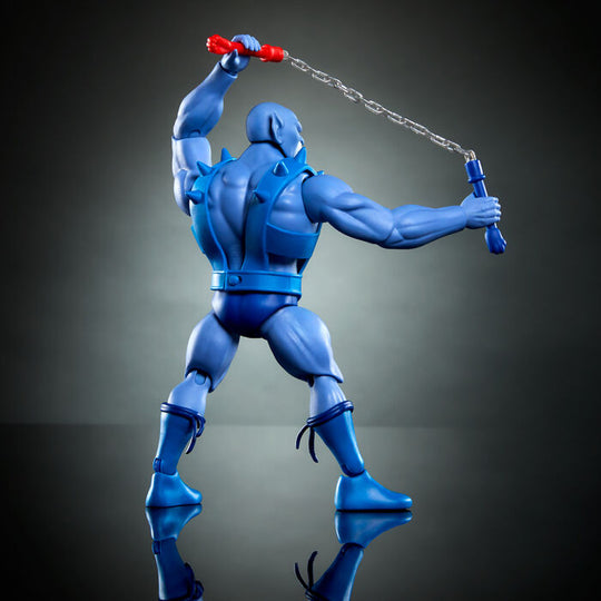 Détail rapproché des accessoires et finitions de la figurine Panthro Thundercats MATTEL