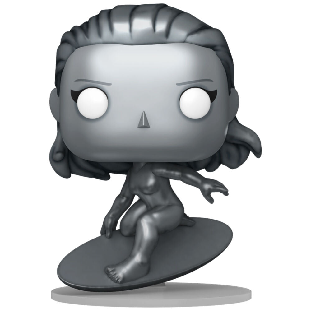Figurine Funko POP Silver Surfer Marvel Fantastic 4 en vinyle de 9 cm dans sa boîte cadeau
