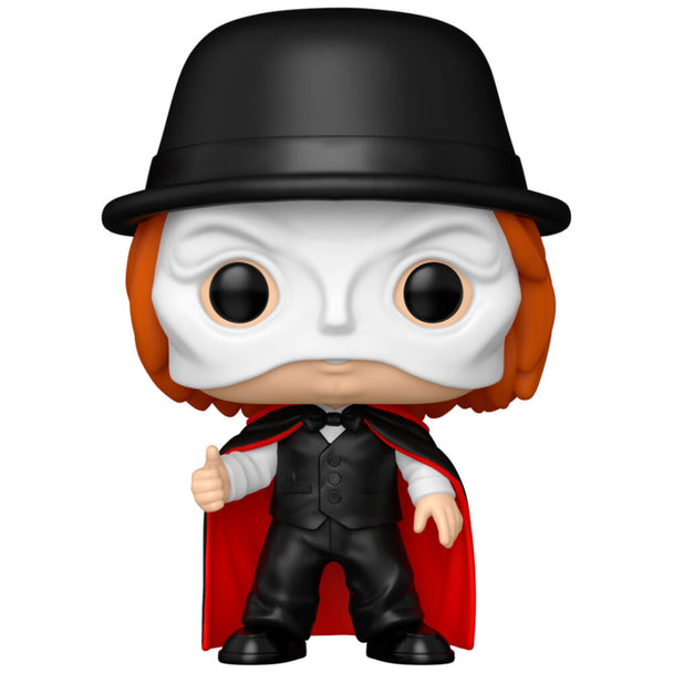 Figurine Funko POP Chucky Phantom de 9 cm en vinyl avec détails précis, présentée dans sa boîte cadeau originale.