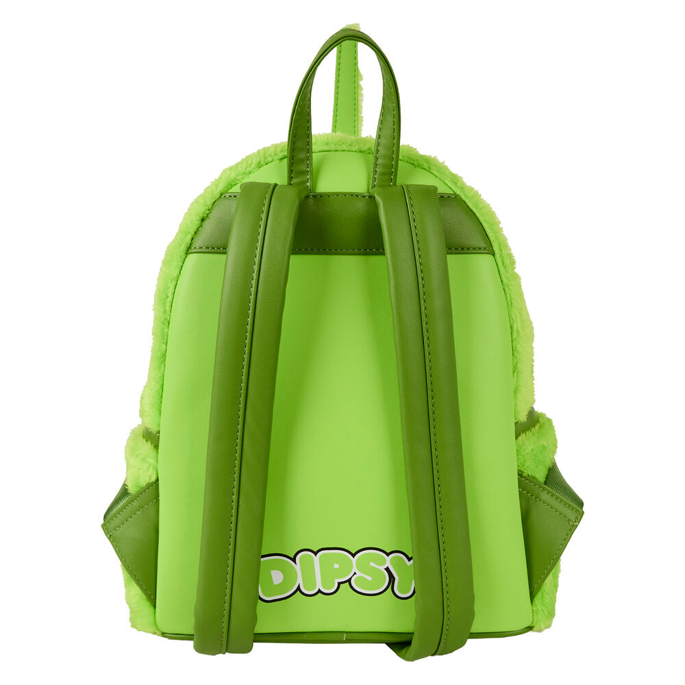Vue latérale du sac à dos Dipsy Loungefly mettant en avant la forme compacte et les bretelles réglables