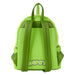 Vue latérale du sac à dos Dipsy Loungefly mettant en avant la forme compacte et les bretelles réglables
