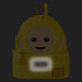 Sac à dos Loungefly Laa-Laa Teletubbies vue de face avec couleurs vives et détails précis