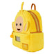 Photo du sac à dos Laa-Laa Teletubbies montrant les bretelles ajustables confortables