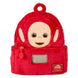 Sac à dos Loungefly Teletubbies Po vue de face avec design coloré et logo distinctif