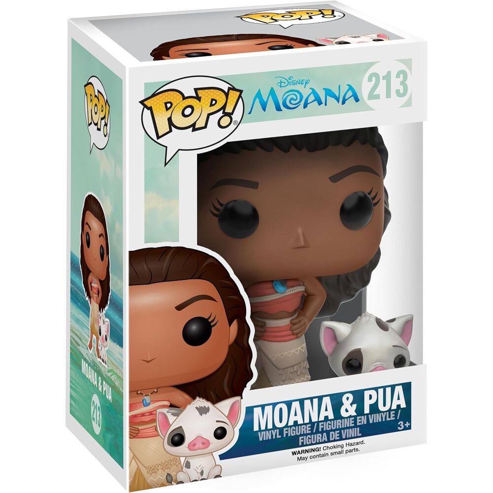 Vue de côté de la figurine Funko POP Pua montrant les détails du visage et la finition en vinyle