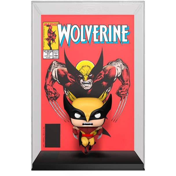 Figurine POP Wolverine Marvel X-Men en vinyle haute qualité, vue de face sur fond blanc