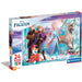 Boîte du puzzle Disney Frozen 2 Maxi 24 pièces avec le logo CLEMENTONI et une illustration attrayante