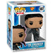 Détail de la figurine Funko POP Superman montrant son costume classique bleu et rouge