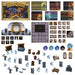 Cartes et accessoires de jeu fournis dans l'extension Heroquest The Mage of the Mirror par HASBRO