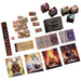 Plateau de jeu de Talisman 5e édition avec éléments de l'extension Alliances Fate Beckons