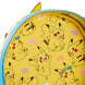 Intérieur spacieux du sac à dos Loungefly Pokémon Pikachu avec fermeture éclair ouverte