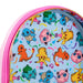 Image des compartiments intérieurs spacieux du sac à dos Loungefly Pokémon pour un rangement organisé