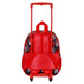 Détail des roues robustes et base stable du trolley enfant Marvel Avengers