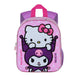 Sac à dos Hello Kitty Playful 3D 31cm avec design embossé sur fond blanc