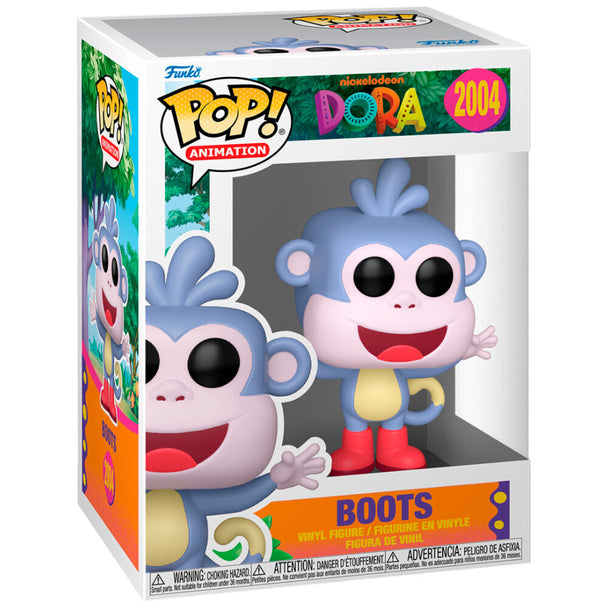 Figurine Funko POP Dora Boots de 9cm en vinyle dans sa boîte cadeau officielle FUNKO