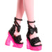 Poupée Draculaura Monster High en tenue d'anniversaire effrayante avec accessoires colorés