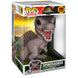 Vue détaillée de la figurine Funko POP Spinosaurus Jurassic World 5 montrant les couleurs et textures réalistes