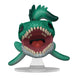 Packaging de la figurine Funko POP Mosasaurus Jurassic World 5 montrant la boîte collector avec illustration du dinosaure